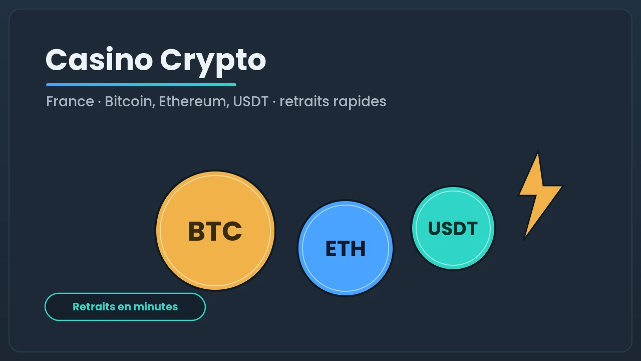 Les atouts d'un casino crypto : retraits rapides, confidentialité, frais réduits et bonus dédiés