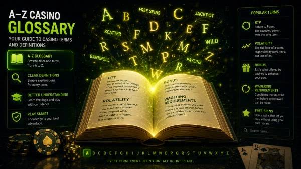 Casino glossary A to Z